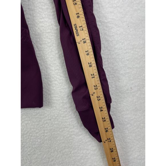Lululemon Dance Studio III Jacket Women’s Size 6 Reversible Plum Hooded‎ Zip - Picture 5 of 10